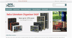 Desktop Screenshot of dewofficefurniture.com